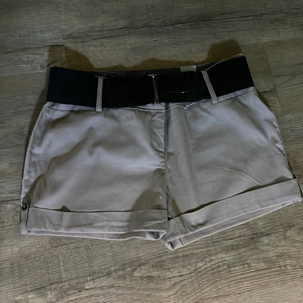 New! Maurice’s Tan Belted Shorts